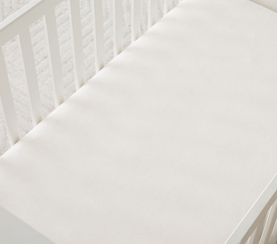 Velour Organic Cot Fitted Sheet Pottery Barn Kids Australia